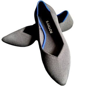 Rothy's "The Point" With Birdseye - Black - 8